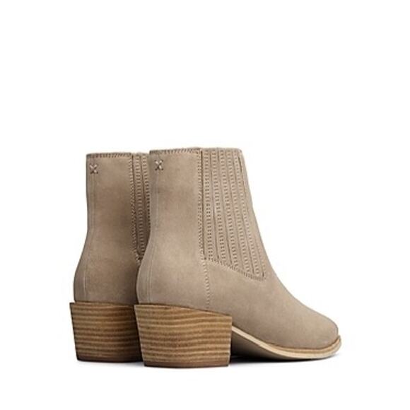 RAG & BONE Rover ankle suede Bootie in Macadamia tan size 39.5 - Picture 5 of 12